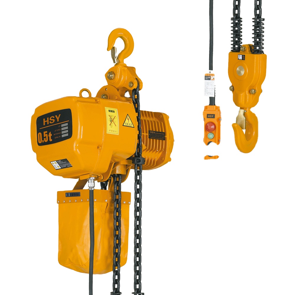 Hoist ຕ່ອງໂສ້ໄຟຟ້າອຸດສາຫະກໍາ 2 ໂຕນ