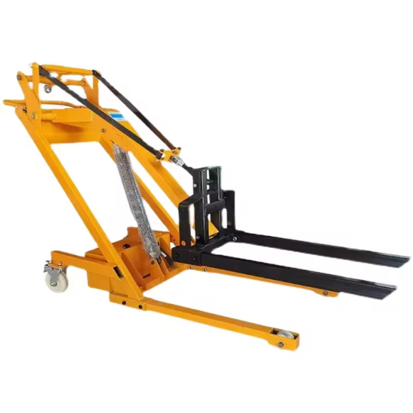 500Kg 1.5M Boom Telescopic Crane Forklift Electric Pallet Truck ລົດຍົກ Forklift ຂະໜາດນ້ອຍ